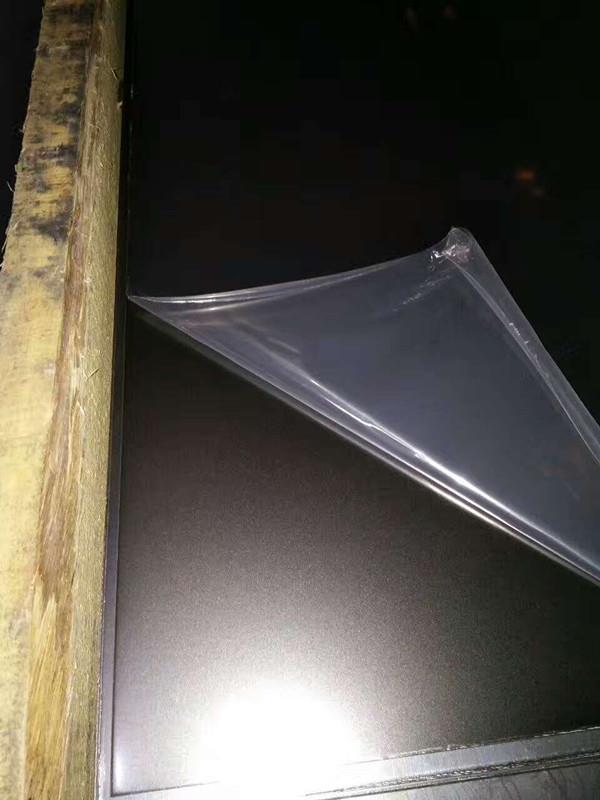 黑灰噴砂無(wú)指紋不銹鋼板